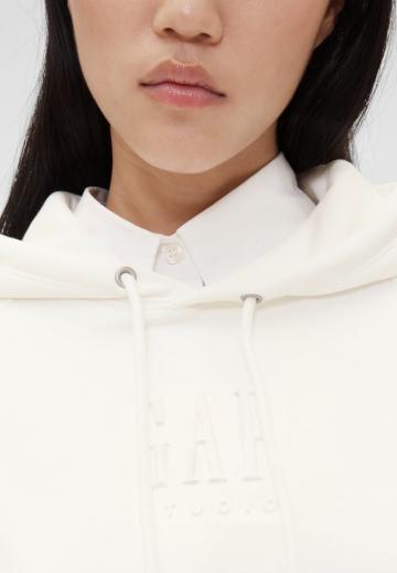 Пуловер с капюшоном