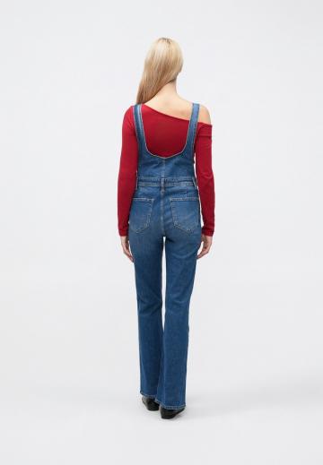 Джинсовый комбинезон