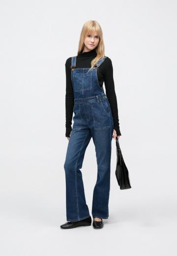 Джинсовый комбинезон