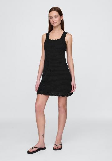 Вязаное платье