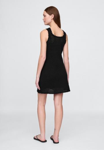 Вязаное платье