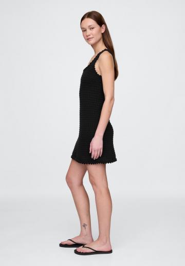 Вязаное платье