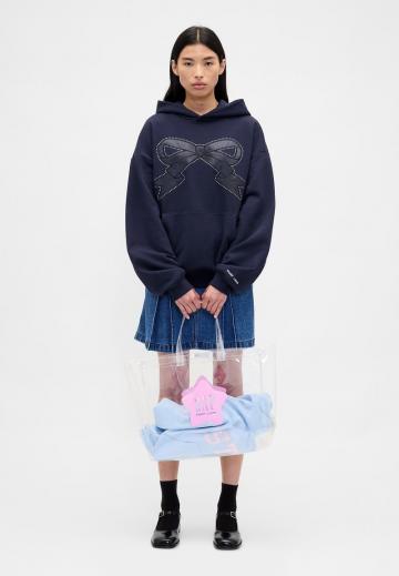 Пуловер с капюшоном