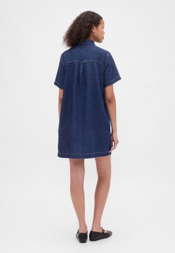 Джинсовое платье