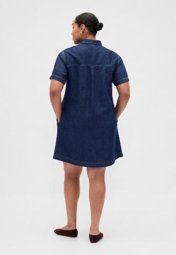 Джинсовое платье