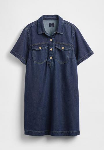 Джинсовое платье