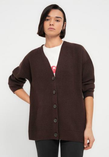 Длинный кардиган