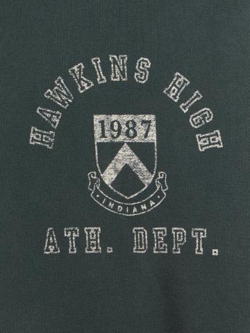 Пуловер с капюшоном