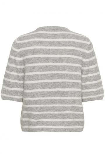 Пуловер в полоску