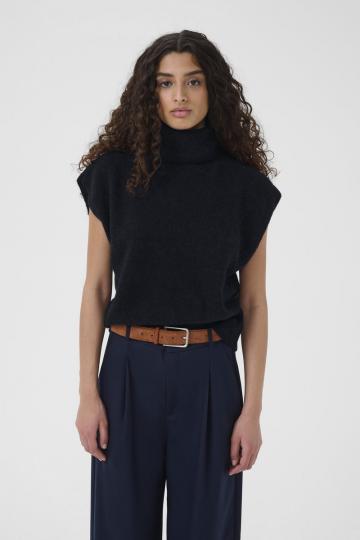 Пуловер с коротким рукавом