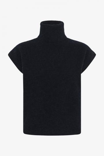 Пуловер с коротким рукавом