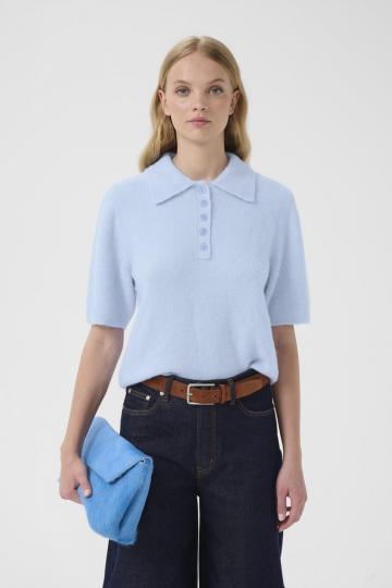 Пуловер с коротким рукавом