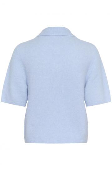 Пуловер с коротким рукавом