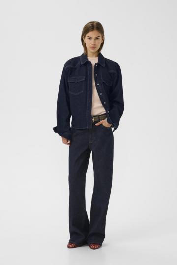 Джинсовая блузка