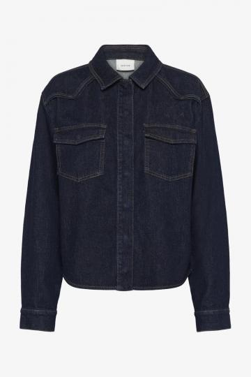 Джинсовая блузка