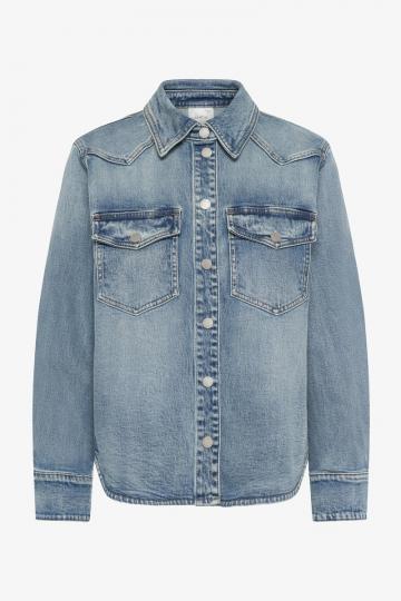 Джинсовая блузка