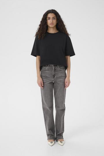 Прямые джинсы