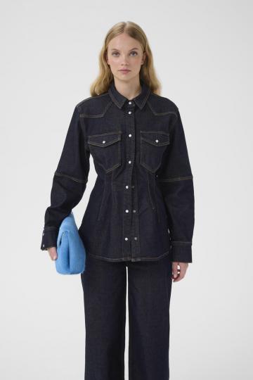 Джинсовая блузка