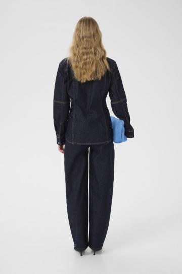 Джинсовая блузка