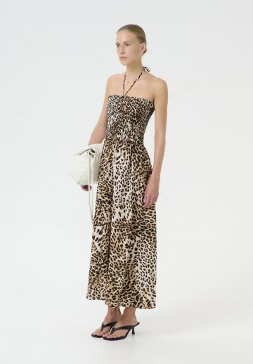 Платье без бретелек