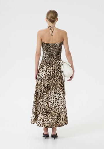 Платье без бретелек