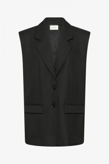 Длинный жилет