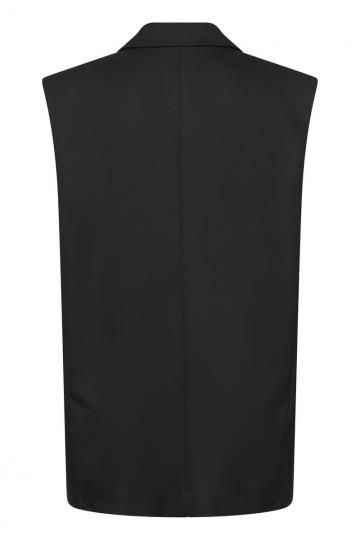 Длинный жилет