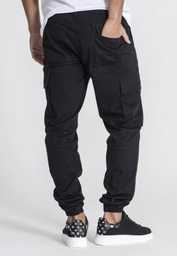 Брюки с накладными карманами