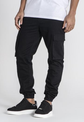 Брюки с накладными карманами