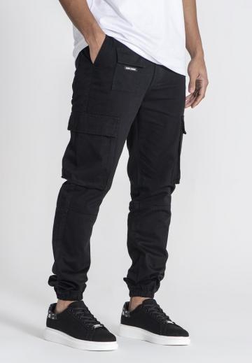 Брюки с накладными карманами
