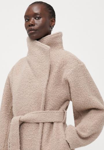 Шерстяное пальто