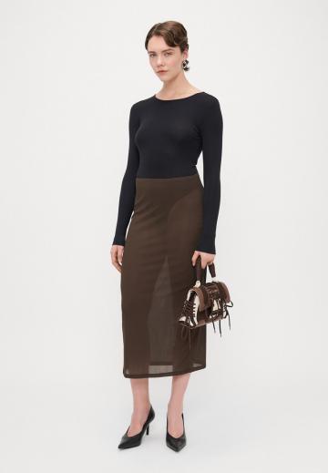 Юбка из джерси