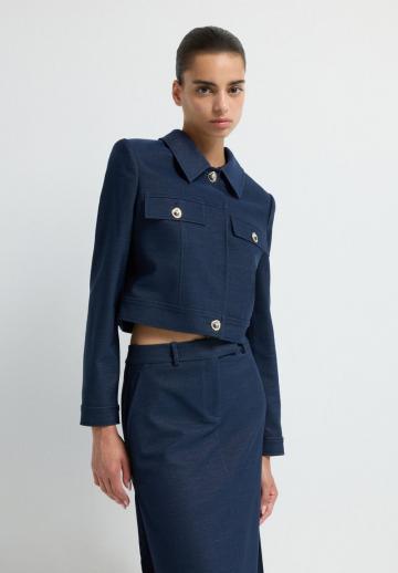 Короткий блейзер