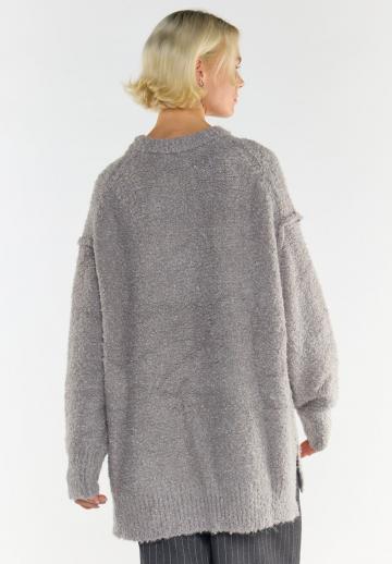 Длинный пуловер