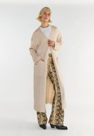 Длинный кардиган