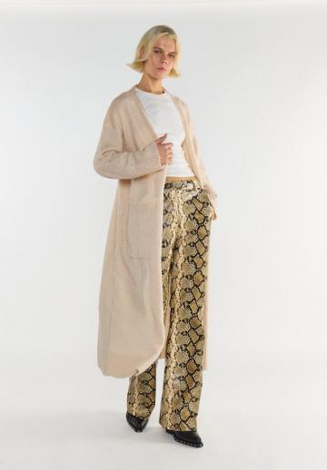 Длинный кардиган