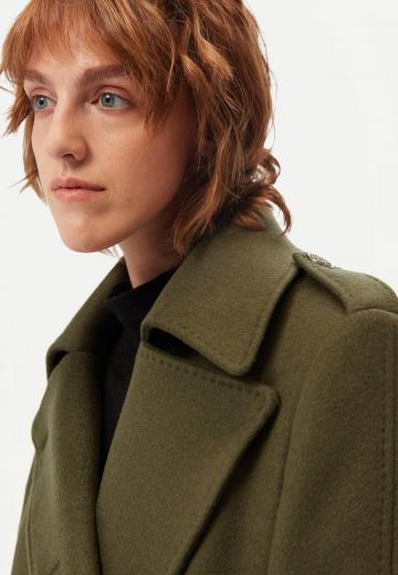 Шерстяное пальто