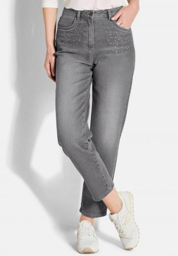 Прямые джинсы