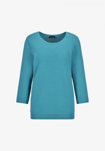 Пуловер с рукавом три четверти