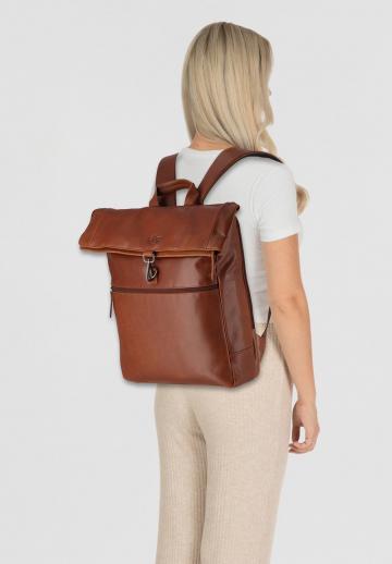 Кожаный рюкзак