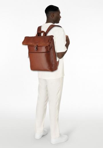Кожаный рюкзак