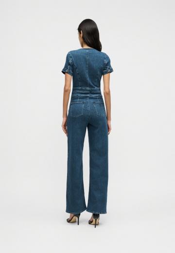 Джинсовый комбинезон