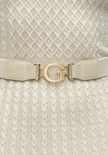 Вязаное платье