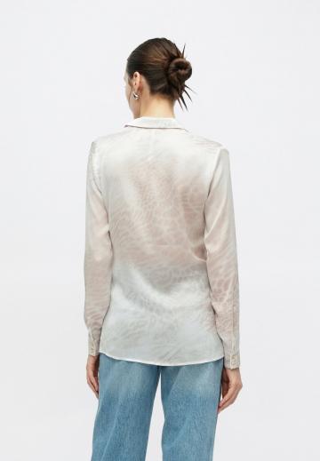 Атласная блузка