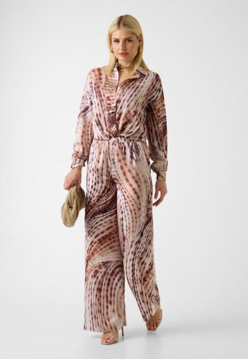 Атласная блузка