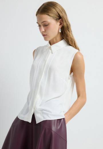 Блузка без рукавов