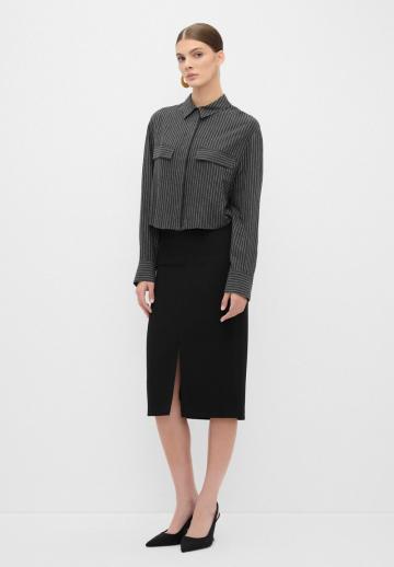 Блейзер с накладными карманами