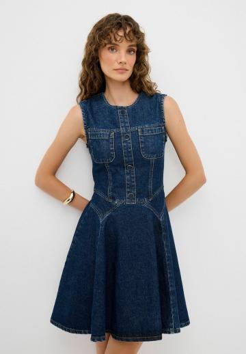 Джинсовая жилетка