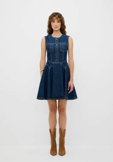 Джинсовая жилетка