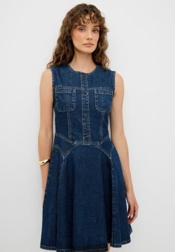 Джинсовая жилетка